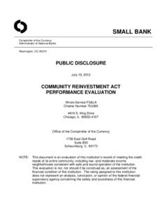 CRA Evaluation Charter[removed]