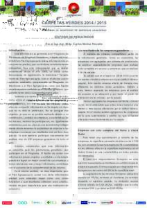 CARPETAS VERDESPROGRAMA DE MONITOREO DE EMPRESAS GANADERAS SÍNTESIS DE RESULTADOS Por el Ing. Agr. M.Sc. Carlos Molina Riccetto