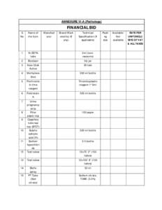 Cobas / Test tube / Venereal Disease Research Laboratory test