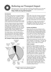 Sustainable transport / Emerging technologies / Fuels / Green vehicles / Emission standards / Biofuel / Low-carbon economy / Electric vehicle / Automobile / Environment / Sustainability / Technology