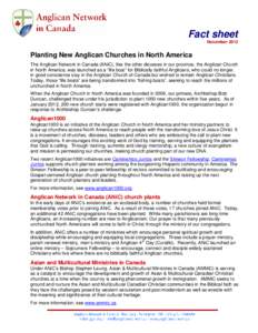 Microsoft Word - ANiC church planting - November 2012.doc
