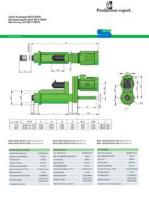 Unité d’usinage MAX 28CN Bearbeitungseinheit MAX 28CN Machining unit MAX 28CN www.somex.eu