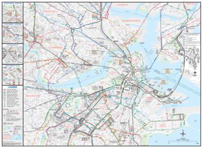 MBTA System Map-Downtown-2018
