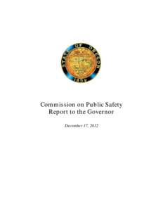 Department of Corrections / Recidivism / Prison / Oregon Judicial Department / Criminal justice / Sheriffs in the United States / Incarceration in the United States / Oregon Ballot Measure 57 / Penology / Crime / Law enforcement