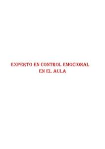 Experto en Control Emocional en el Aula