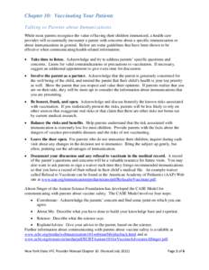 Vaccination / Vaccines / Centers for Disease Control and Prevention / National Childhood Vaccine Injury Act / Vaccine Adverse Event Reporting System / Vaccination schedule / Vaccine injury / Advisory Committee on Immunization Practices / National Vaccine Information Center / Medicine / Health / Drug safety