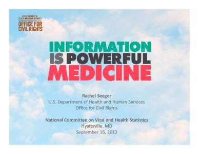 Information is Powerful Medicine