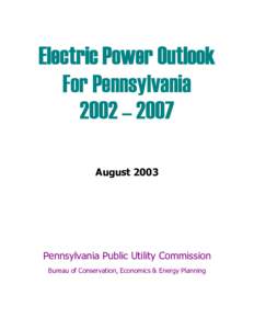 PJM Interconnection / North American Electric Reliability Corporation / Regional transmission organization / Midwest Independent Transmission System Operator / FirstEnergy / Electric utility / Generating Availability Data System / PECO Energy Company / Electrical grid / Electric power / Energy / Electromagnetism