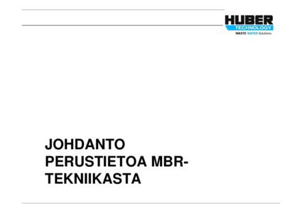 Microsoft PowerPoint - Johdanto MBR