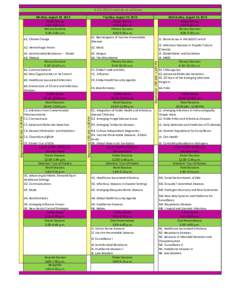 ICEID 2015 Schedule-at-a-Glance Tuesday, August 25, 2015 Poster Set-up 7:00–8:00 a.m. Plenary Sessions 8:00–9:00 a.m.