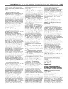 Federal Register / Vol. 63, No[removed]Wednesday, September 16, [removed]Rules and Regulations contain nitrogen oxides (expressed as NO2) in excess of the following emission limits: * *