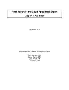 Microsoft Word - Final Report of Court Appointed Expert.doc