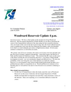 Microsoft Word - June 19, 2014  Woodward Reservoir Final Update