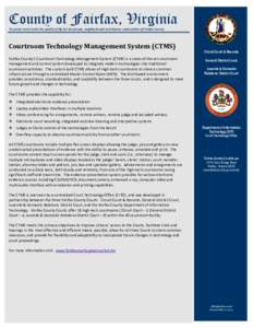 Courtroom Technology Management System (CTMS)  Overview - Tech Byte