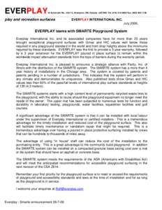 Microsoft Word - Everplay - Smarte announcement[removed]doc