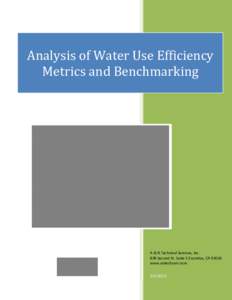 Microsoft Word - ANTS_AnalysisofWaterEfficiencyMetricsBenchmarks_v16