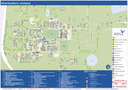 Hawkesbury campus  A1 Dam COLLEGE DRIVE