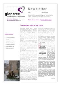 Newsletter ISSUE 7 JANUARYCommitted to peacebuilding and reconciliation