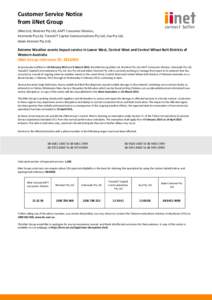 Internode / Australia / AFACT v iiNet Ltd / Oceania / Roadshow Films v iiNet / IiNet / Internet in Australia / Westnet