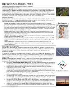 Alternative energy / Energy in Oregon / Low-carbon economy / Photovoltaics / Solar power / SolarWorld / Renewable energy / Solar energy / Solar cell / Energy / Technology / Energy conversion