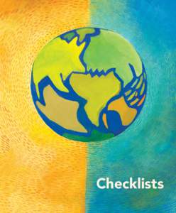 Checklists  REALISING THE HUMAN RIGHTS TO WATER AND SANITATION: A HANDBOOK BY THE UN SPECIAL RAPPORTEUR CATARINA DE ALBUQUERQUE