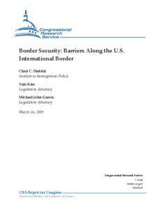 Southwestern United States / Borders of the United States / Political geography / Western United States / United States / Mexico – United States barrier / United States Border Patrol / Secure Fence Act / REAL ID Act / Mexico–United States border / Separation barriers / Fences