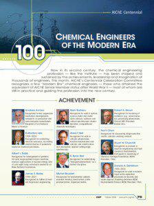 AIChE Centennial  1