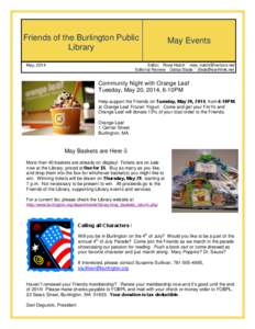 Microsoft Word - May 2014 Events (1)