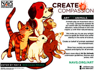 Uncaged Campaigns / Animal rights movement / National Anti-Vivisection Society / Art