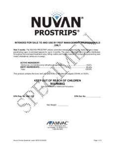 Microsoft Word - Nuvan Prostrip Specimen Label