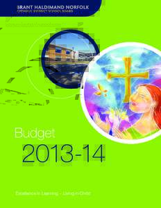 Budget[removed]Excellence in Learning ~ Living in Christ  Budget: [removed]