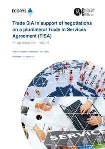 Trade SIA in support of negotiations on a plurilateral Trade in Services Agreement (TiSA) - Final inception report