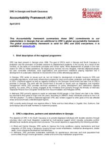 Microsoft Word - DRC Georgia and South Caucasus - Accountability Framework 2015.doc