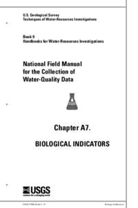 Water / Geography / Geology / Reston /  Virginia / Environment / Robert M. Hirsch / United States Geological Survey / Water quality / Bioindicator / Water pollution / Geological surveys / Earth