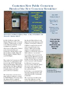 Microsoft Word - Cemetery newsletter June 2008