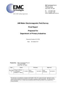 Electric power / Electric power distribution / Measuring instruments / Electromagnetism / EMF measurements / Pollution / Smart meter / Meter / Electricity meter / Technology / Measurement / Energy