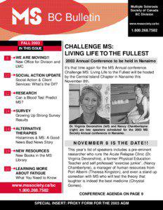 BC Bulletin  Multiple Sclerosis