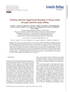 Geotechnical engineering / Mechanics / Structure of the Earth / Koyna Dam / Water wells / Scientific drilling / San Andreas Fault Observatory at Depth / Borehole / Integrated Ocean Drilling Program / Geology / Petroleum production / Petroleum