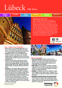 Lübeck CHURCHES & ABBEYS OLD TOWNS