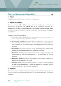 Standards / Thought / Calibration / Traceability / Measurement uncertainty / Accuracy and precision / Technical standard / Kilogram / Accreditation / Measurement / Statistics / Metrology