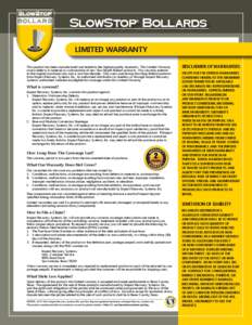 Implied warranty / Wear and tear / Magnuson–Moss Warranty Act / Henningsen v. Bloomfield Motors / Contract law / Law / Warranty