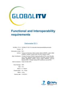 GLOBAL ITV Deliverable Template