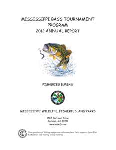 MISSISSIPPI BASS TOURNAMENT PROGRAM