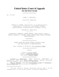 United States Court of Appeals For the First Circuit No[removed]SANDY J. BATTISTA, Plaintiff, Appellee, v.