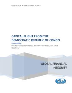 CAPITAL FLIGHT FROM THE DEMOCRATIC REPUBLIC OF CONGO