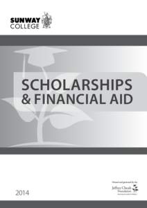 Scholarships  & Financial Aid 2014
