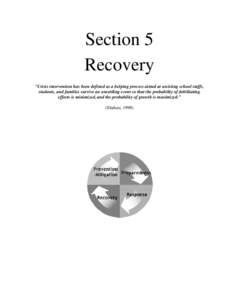 Microsoft Word - Section_5_-_Recovery-FINAL.doc