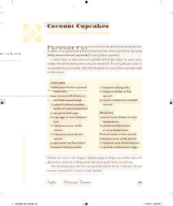H  jjjjjjjjjjjjjjjjj 038-45426_ch01_5P.indd 54  Coconut Cupcakes
