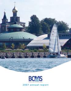 2007 annual report  bayfront center for maritime studies executive message In 2007, we marked our 10-year anniversary and celebrated by filling our busy