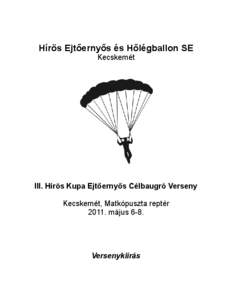 Hírös Ejtőernyős és Hőlégballon SE Kecskemét